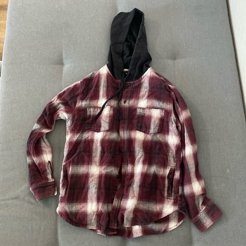 Flannel Hoodie